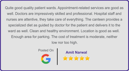 Patient review of Kainos Hospital